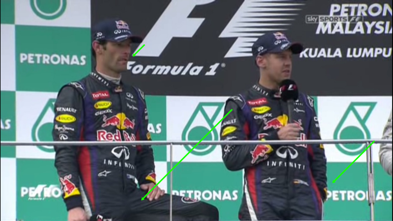 Illustration for article titled An In-Depth Analysis Of F1's Most Awkward/Amazing Podium